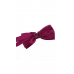 Vlinderstrik fuchsia effen glans
